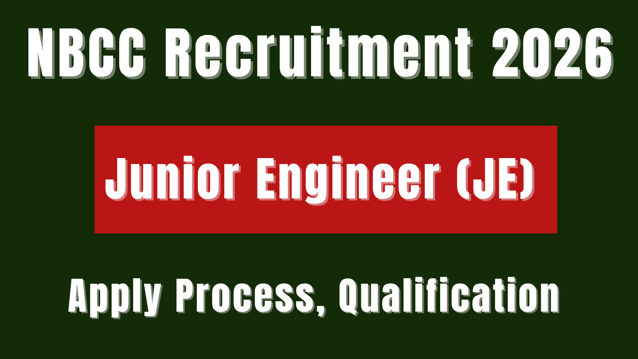 NBCC Recruitment 2026